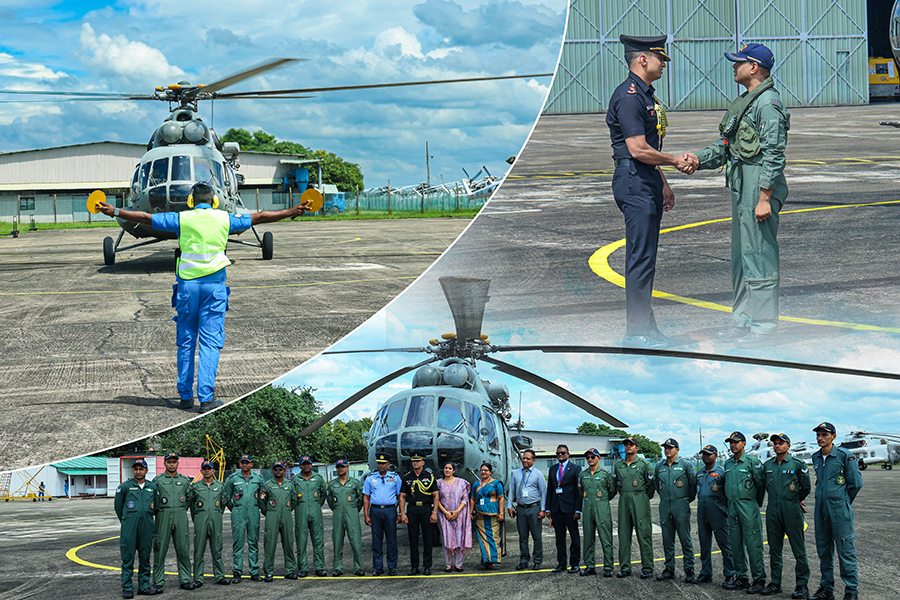 An airman sanitizes indoor shooting stations.