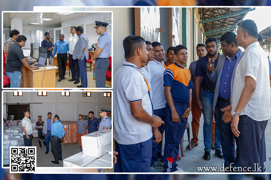 An airman sanitizes indoor shooting stations.